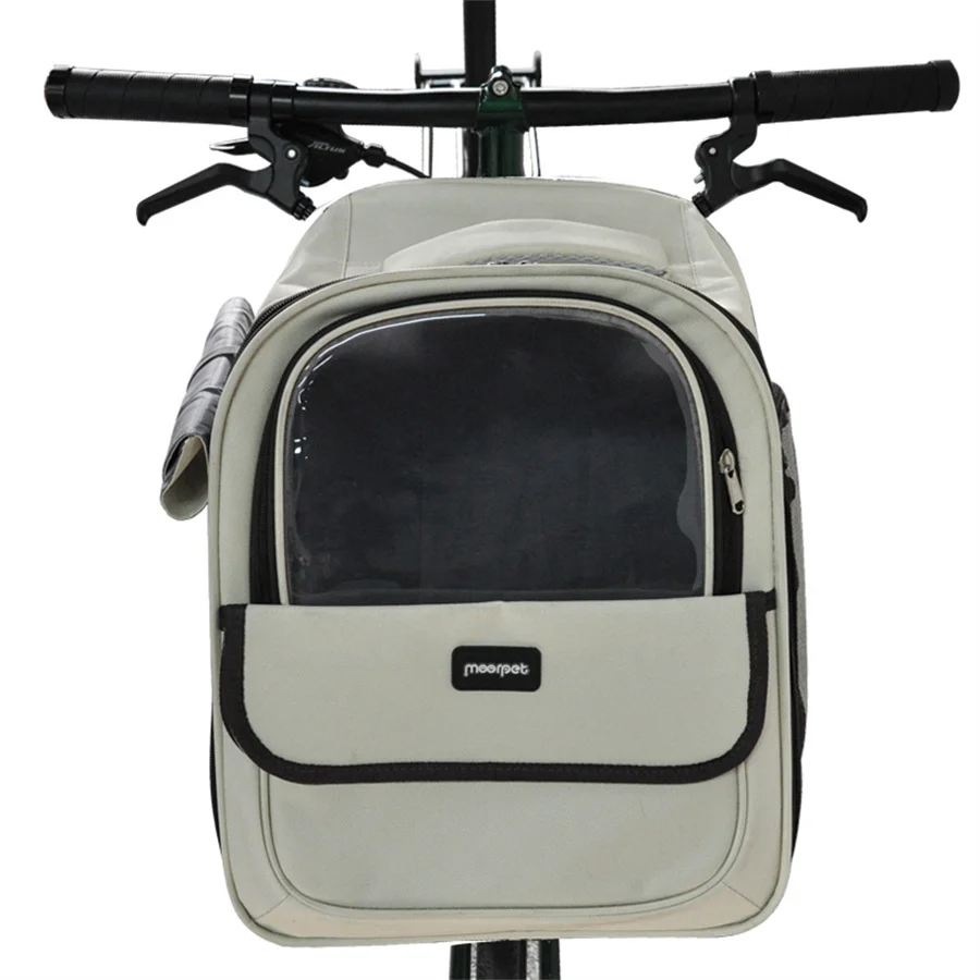 Litepro Bicycle For Brompton Bag Dual-Use Pet Package Breathable Outdoor Double Shoulder Cat Backpack For Birdy Dahon Bag