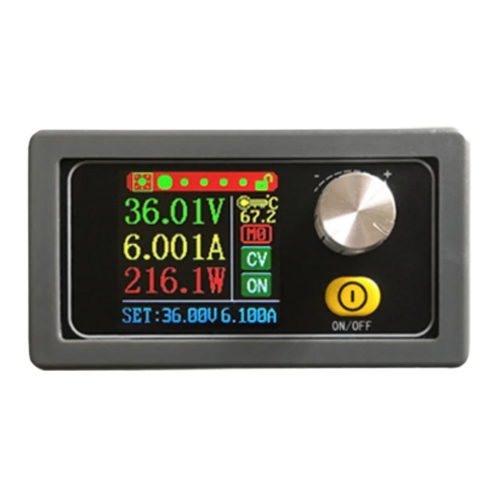 DC Adjustable Regulated Power Supply 0-36V 0-6A 216W CNC-Controlled Step Up Down Converter for Automation and Control Systems