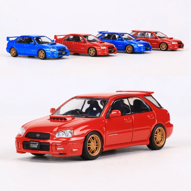 

Furuya 1:64 Impreza WRX STI 8 Alloy Model Car