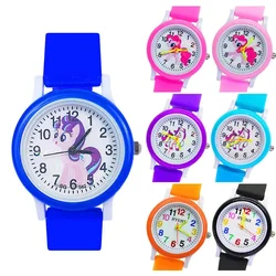 2024 New Exquisite Children Digital Watch Student Outdoor Sports Watch Black Rose Pink Strap Kids Watches for Girls Boys