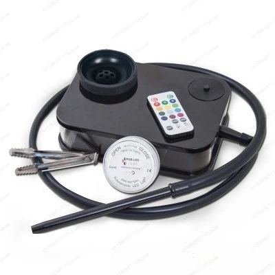 

Арабский набор кальяна, черная квадратная коробка, акриловый книжный набор кальяна