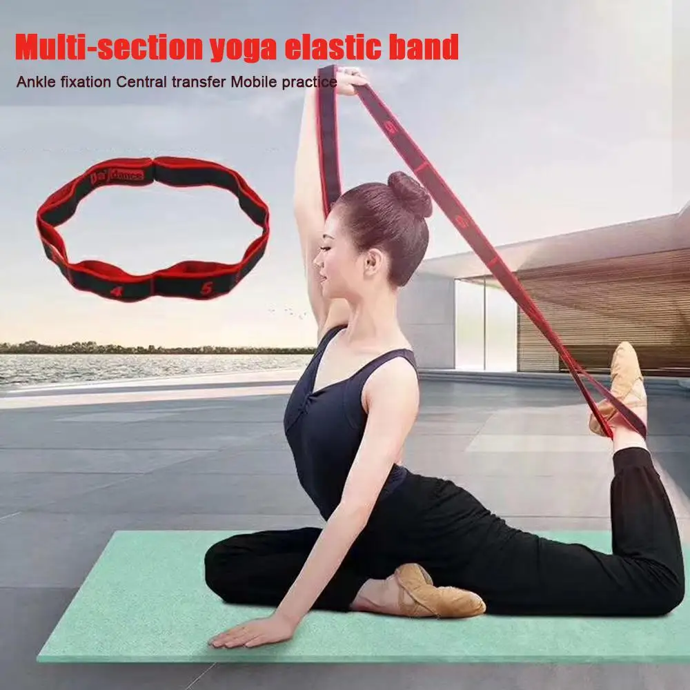 Yoga Stretching Belt Portable Versatile Training Tool Effective For Yoga And Dance Flexible And Durable Enhanced Stretching