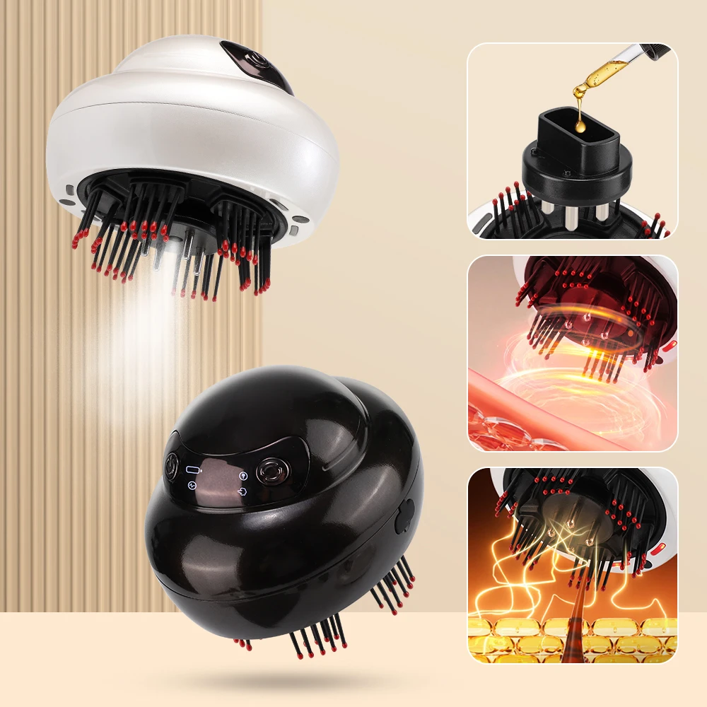 Hair Care Spray - Pente Aplicador Óleo Capilar Dispositivo Massagem