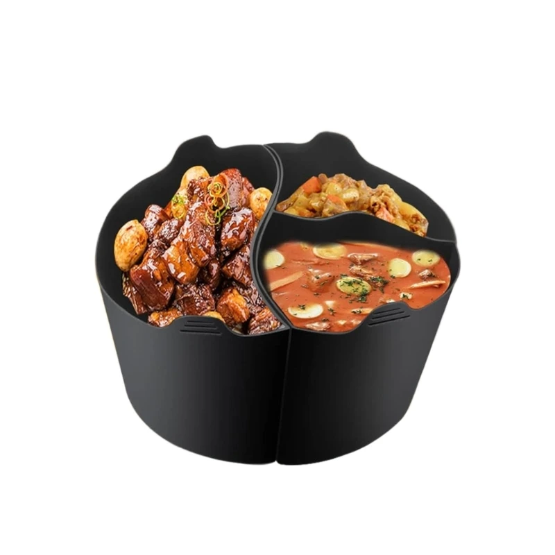 Panelas guisado silicone reutilizáveis ​​Sacos guisado à prova vazamentos fáceis limpar suprimentos cozinha