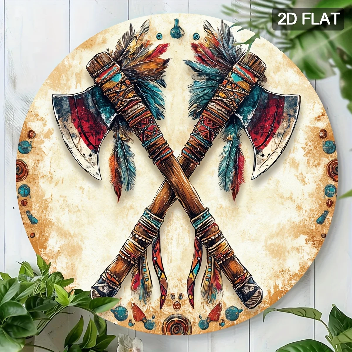 2D flat - 1pc Easter gifts, decorative signs and plagues, tr