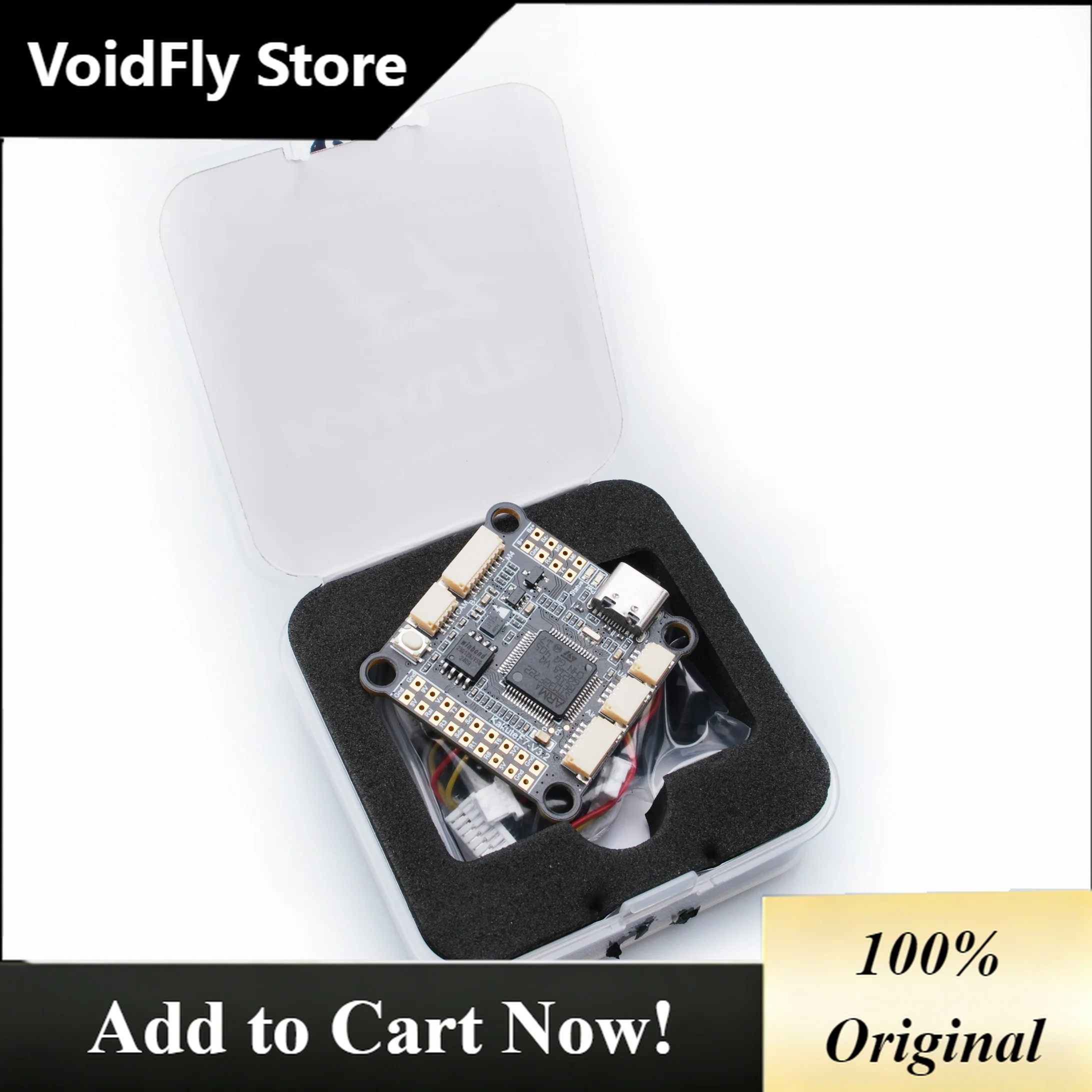 VoidFly Holybro Kakute F722 F7 Flight Controller ICM42688-P/Barometer/OSD 3-8S Support for DJI VISTA HD VTX / Analog