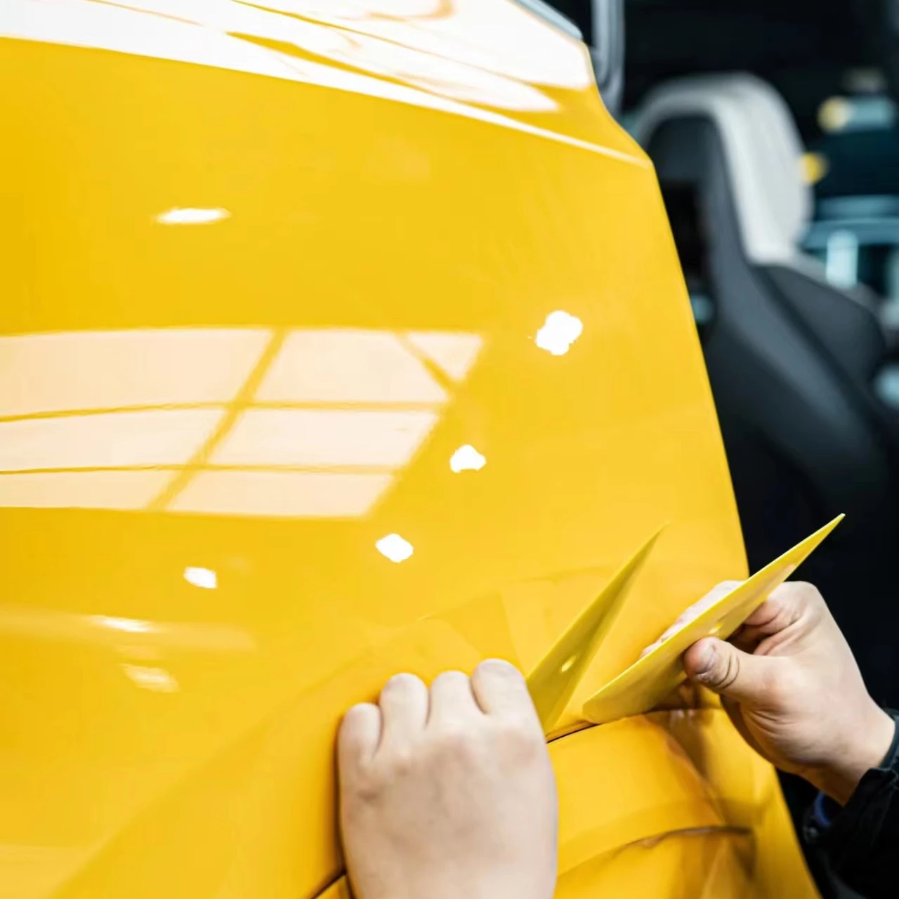 

1.52*16m/roll Vehicle Color-Changing PVC Vinyl Wrap Electro-Optic Car Films Anti-Scratch PPF Sticker for Body