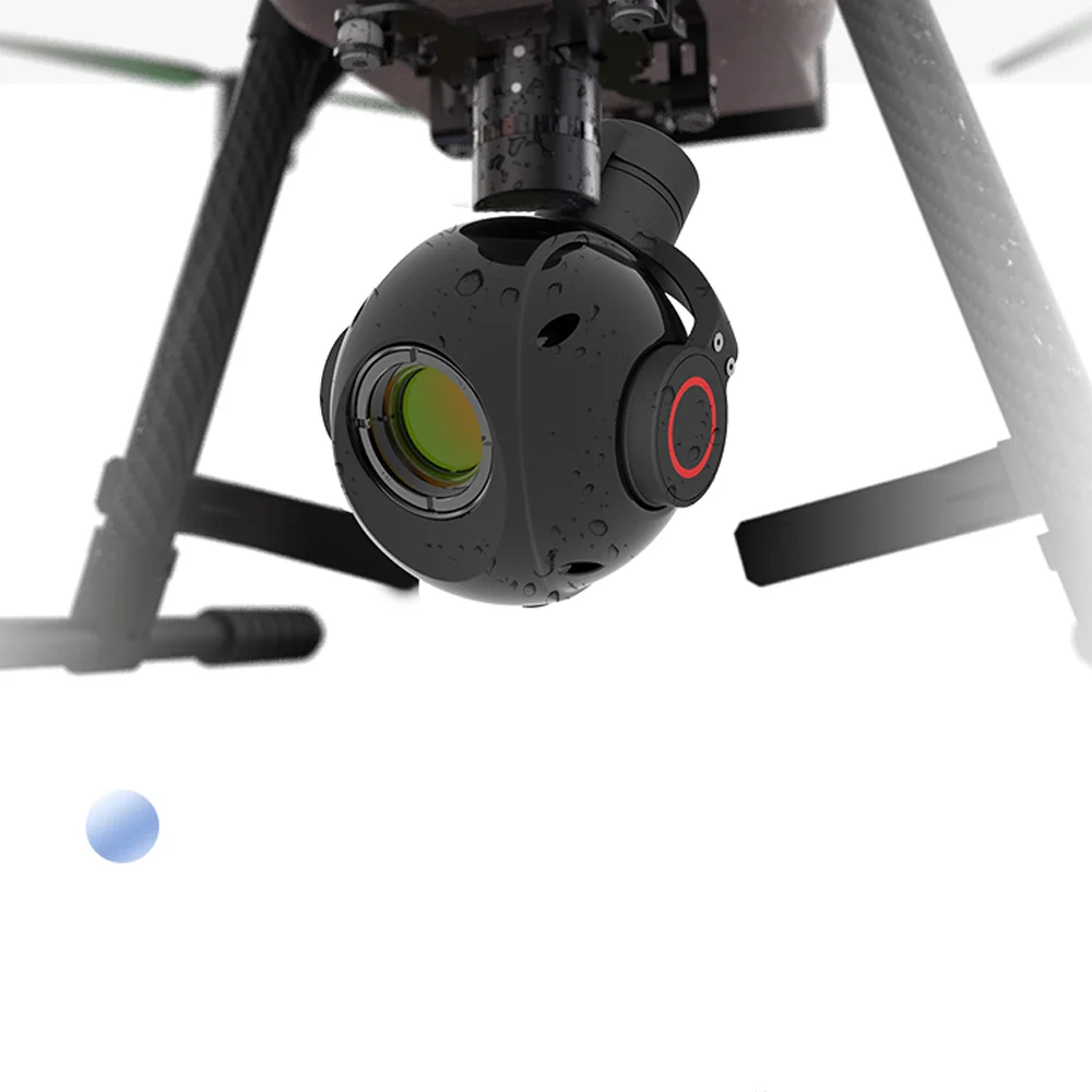 INYYO-R25 25-milimetrowa ogniskowa fotoelektryczna głowica UAV do obrazowania termicznego na podczerwień AI