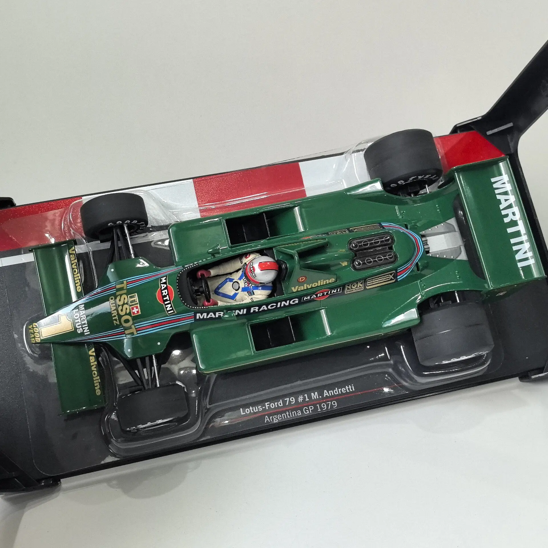 Diecast MCG 1/18 Scale LOTUS FORD 79 #1 1979 F1 Formula Racing Car D4 Alloy Car Model view 6