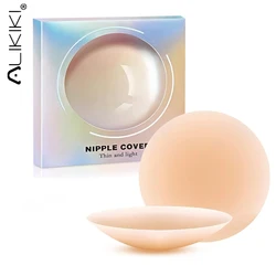 Adhesive Nipple Covers Silicone Reusable Nipple Pasties Sticky Breast Petals Invisible Seamless Bra Liner Boob Tape