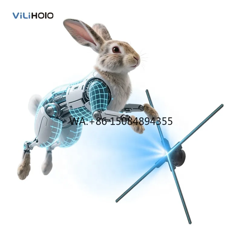 

High Resolution 3D U Series Holographic Display Equipment LED Advertising Signage Display for Outdoor Use