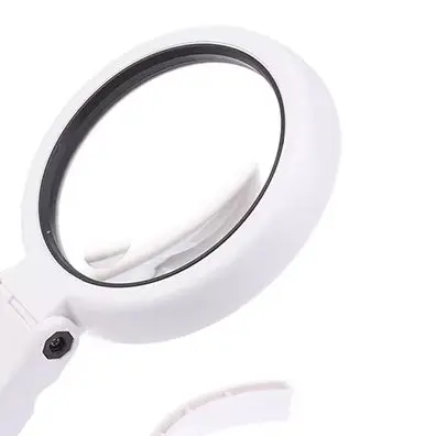

1pcs 5x 11x Foldable With 8 LED Light Stand Desk For Jewelry Appraisal Reading Repair Magnifying Glass Portable Hand-held