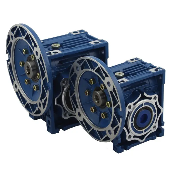 Alta Qualidade Worm Speed Gear Motor Redutor com Pés, Vertical, NMRV090