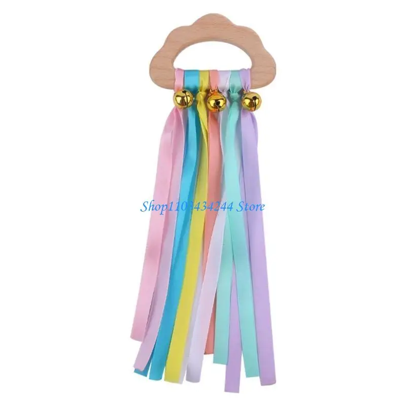 

G2TC Baby Sensory Ribbon Toy Toy Montessor- Sensory лента играет игрушечные ленты новорожденных для детей-кольца для детей
