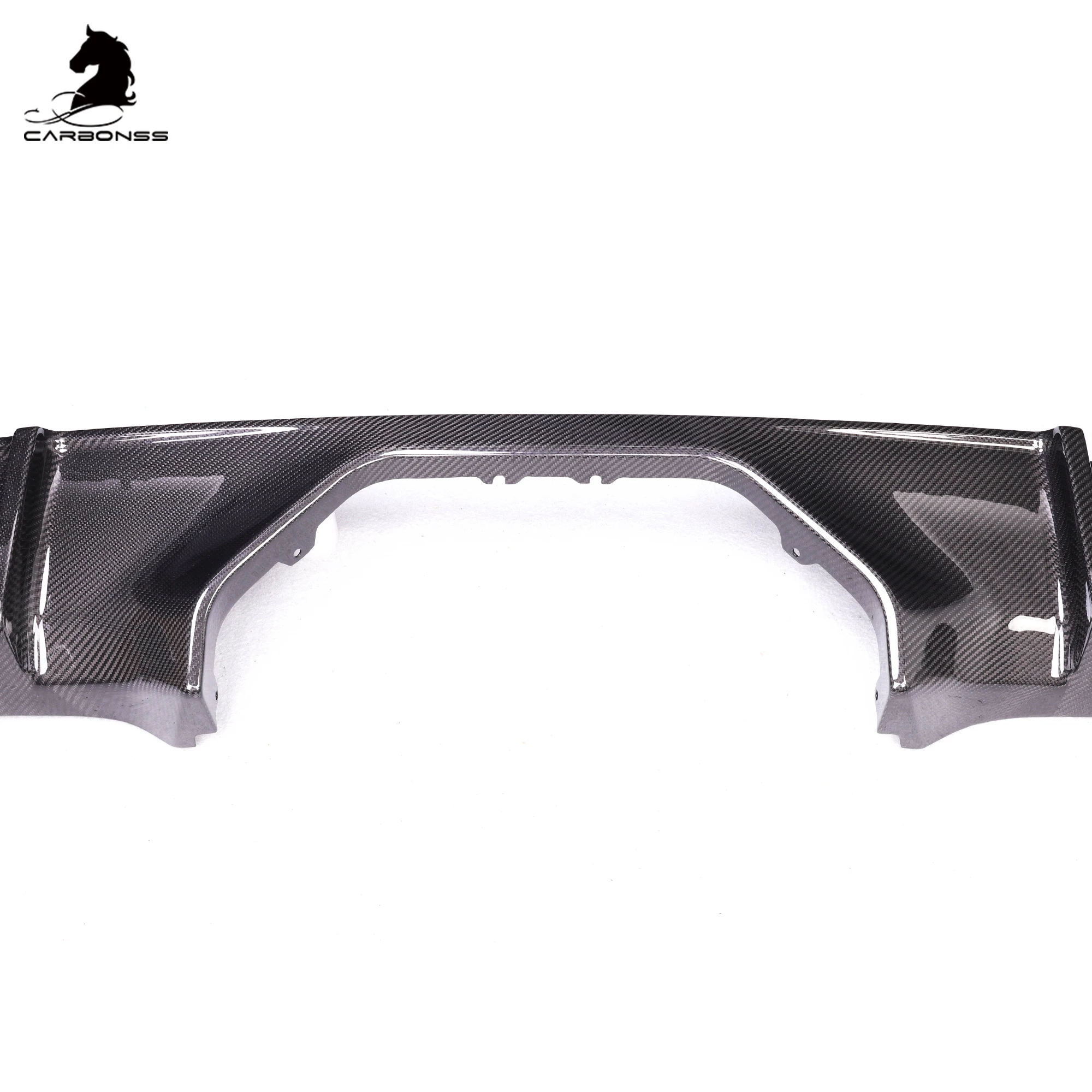 For Auto Parts MP Type Body Kit Dry Carbon Fiber Rear Bumper Diffuser With Exhaust Screen For Bmw G82