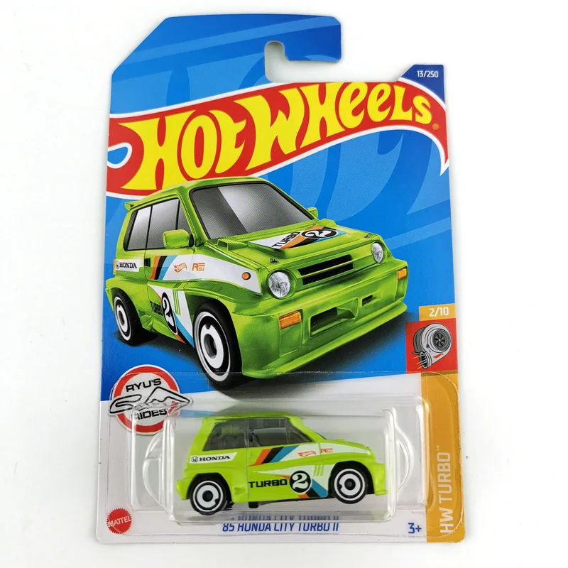 2022-13 Hot Wheels Cars 85 HONDA CITY TURBO Ⅱ 1/64 Metal Die-cast Model Collection Toy Vehicles