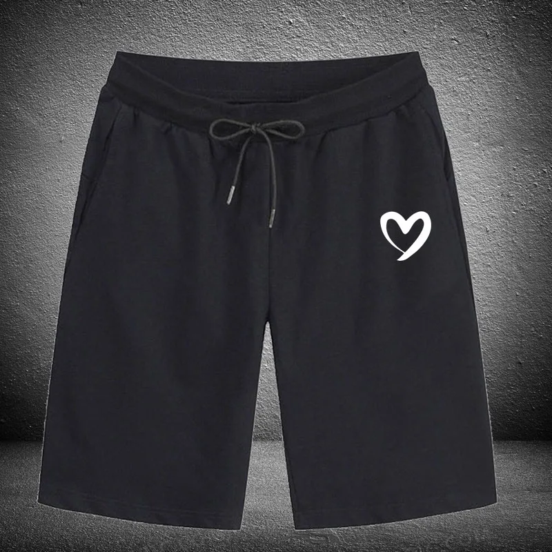 Fashionable men's summer solid color shorts, elastic loose fitness shorts, breathable sports and casual 5-point pants