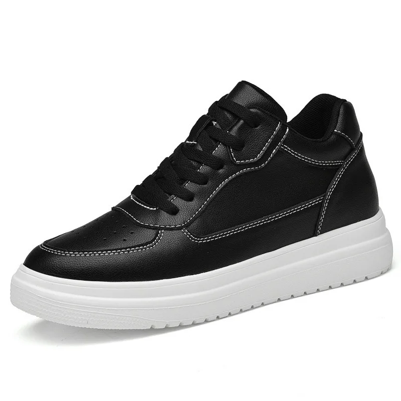 Men Elevator Height Increase Shoes Sneakers Shoes for Men 10cm Sports Casual Invisible Inner Heightening 8cm White Shoes