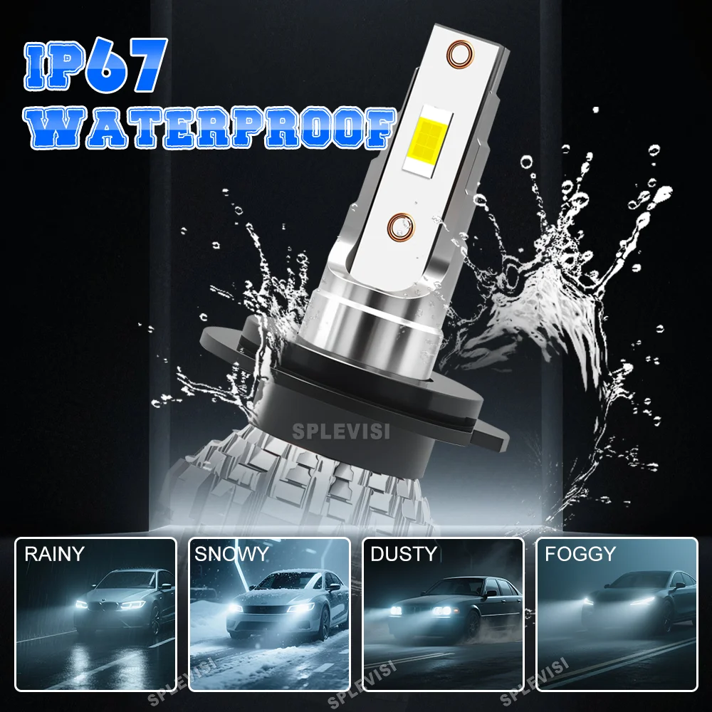 Waterproof & Dustproof Clear Visibility at Night H7 477 499 led headlight For BMW X3 E83 2004 2005 2006 2007 2008 2009 2010 - view 4