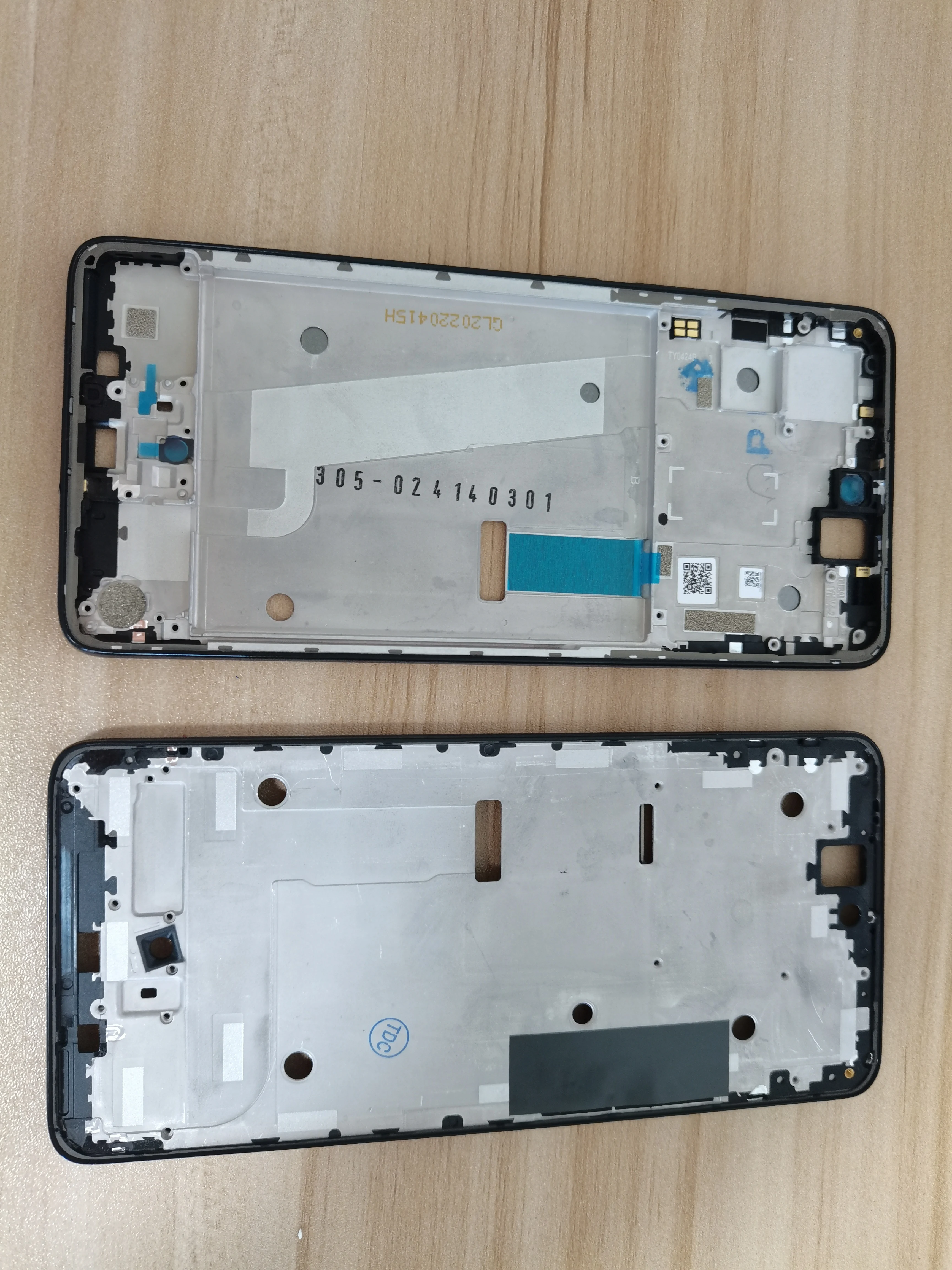 Pop For Motorola Moto Edge 30 Intermediate Frame Housing Medium Frame Holder With Side Button Parts