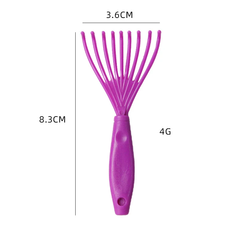 1piece of comb brush cleaner plastic handle cleaner brush remover embedded hair tool cleaning product Special for real hair wigs