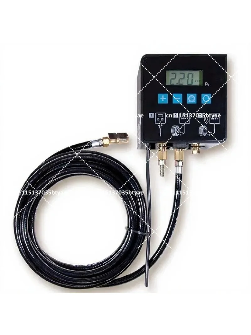 0-15bar High Precision Digital Wall-Mounted Auto Tire Inflator for Car Motorcycle Bicycle