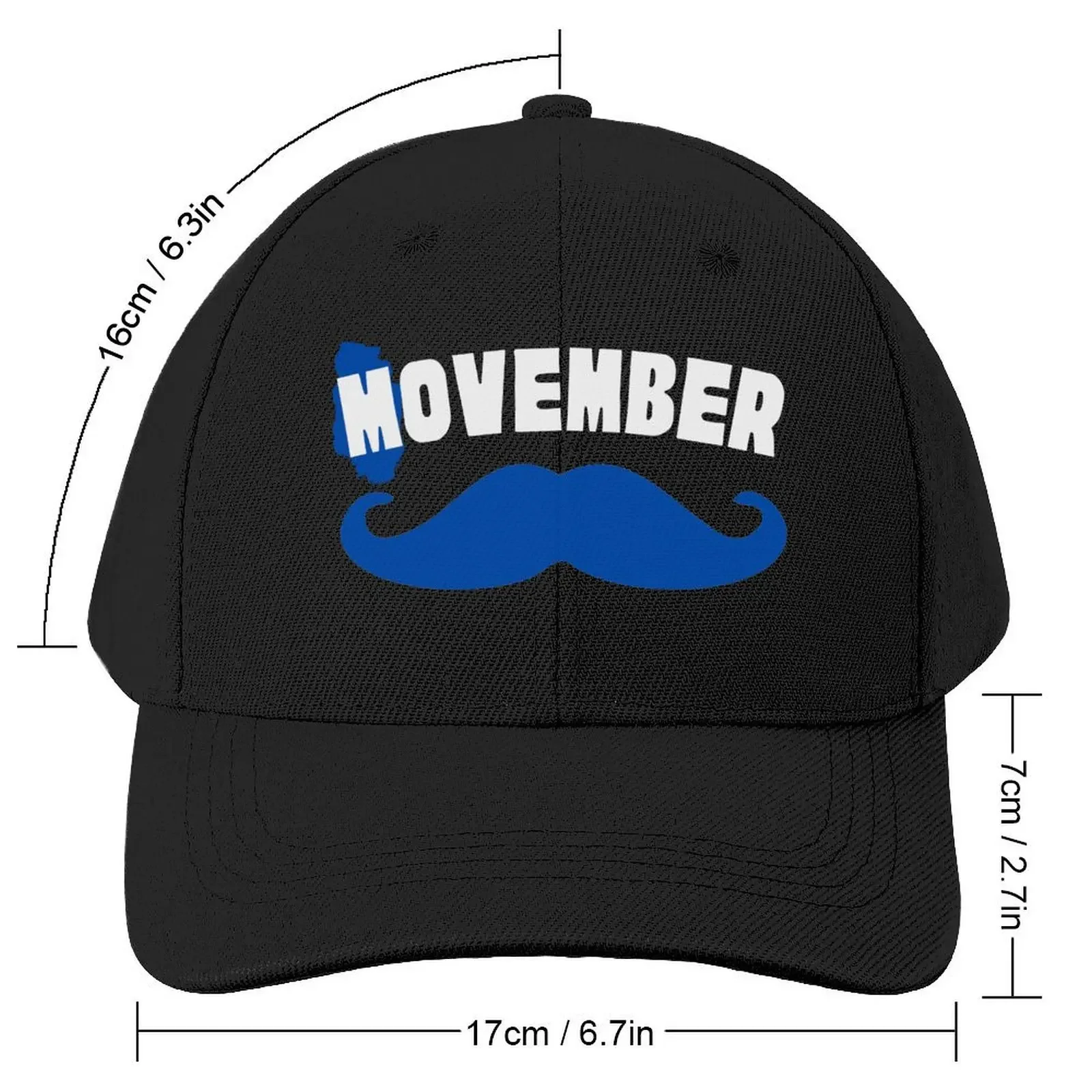 I mustache you a question but I'm shaving it for later - Movember - Cancer awareness and Men's health Baseball Cap