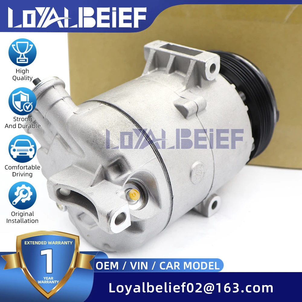 Air Conditioning AC Compressor For 2004-2006 Holden Commodore VZ / Stateman WL V6 3.6 CVC 92182564 25188695 92121345 5PK