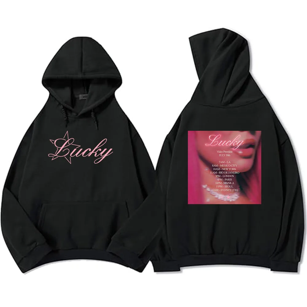 

Halsey Lucky Album Graphic Hoodies Men Streetwear Hip Hop Casual Winter Hooded Sweatshirt Moletom Long Sleeve Unisex Hoodie