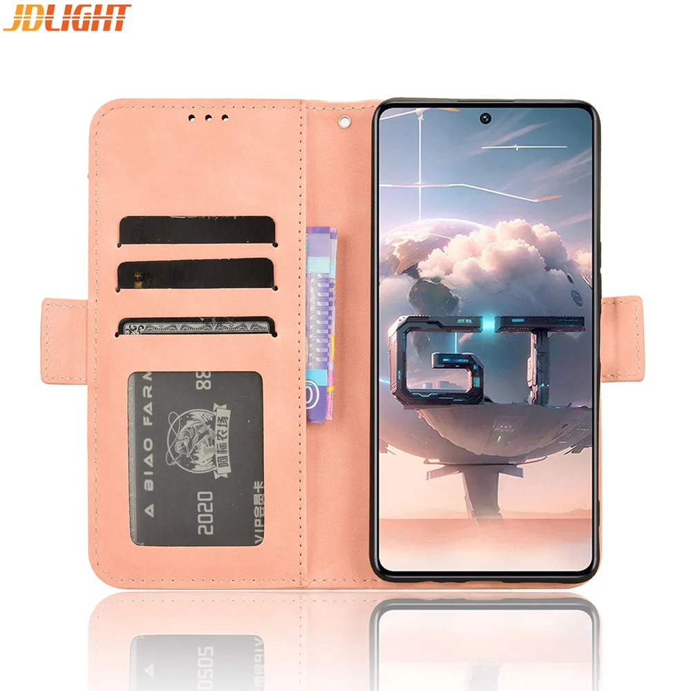 For Infinix GT 10 Pro Wallet Case Magnetic Book Flip Cover Card Photo Holder Luxury Leather Mobile Phone Cases