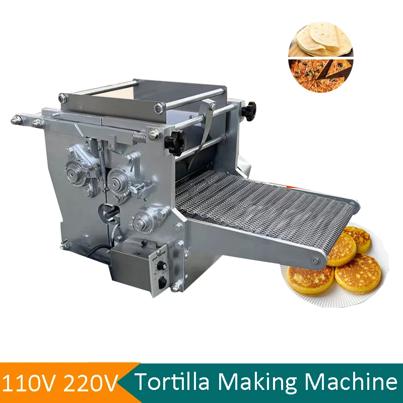 Machine à tortilla entièrement automatique, prix d'usine, presse, produit de grains de pain, Machines de fabrication de tortillas, Machine de fabrication de taro de maïs populaire
