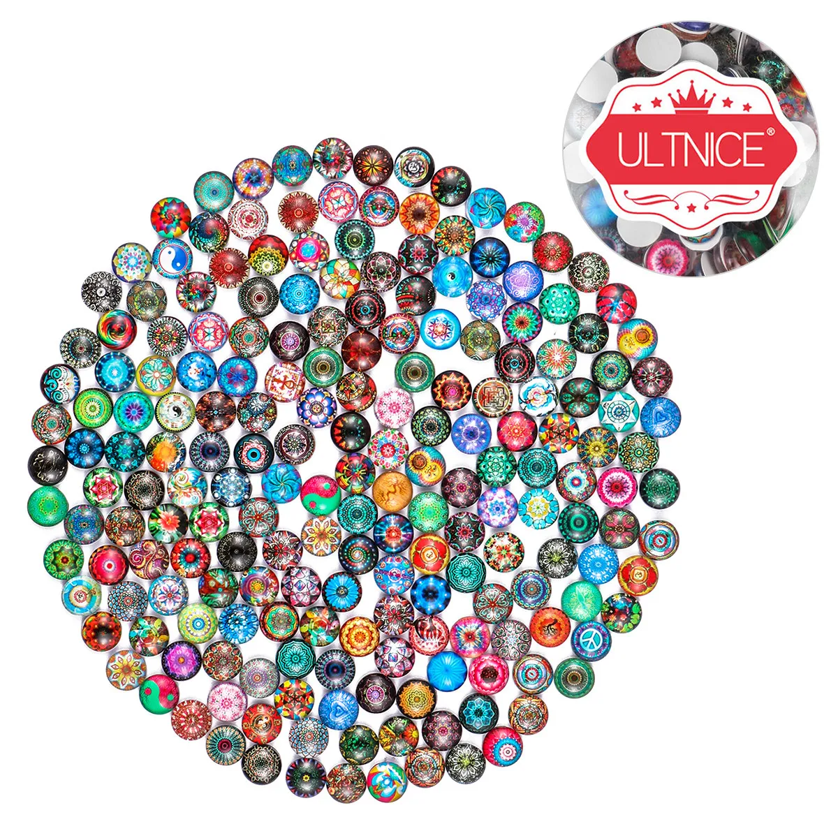 Mirror Tiles for Crafts Small - Jewelry Making For Adults ulasan dan harga