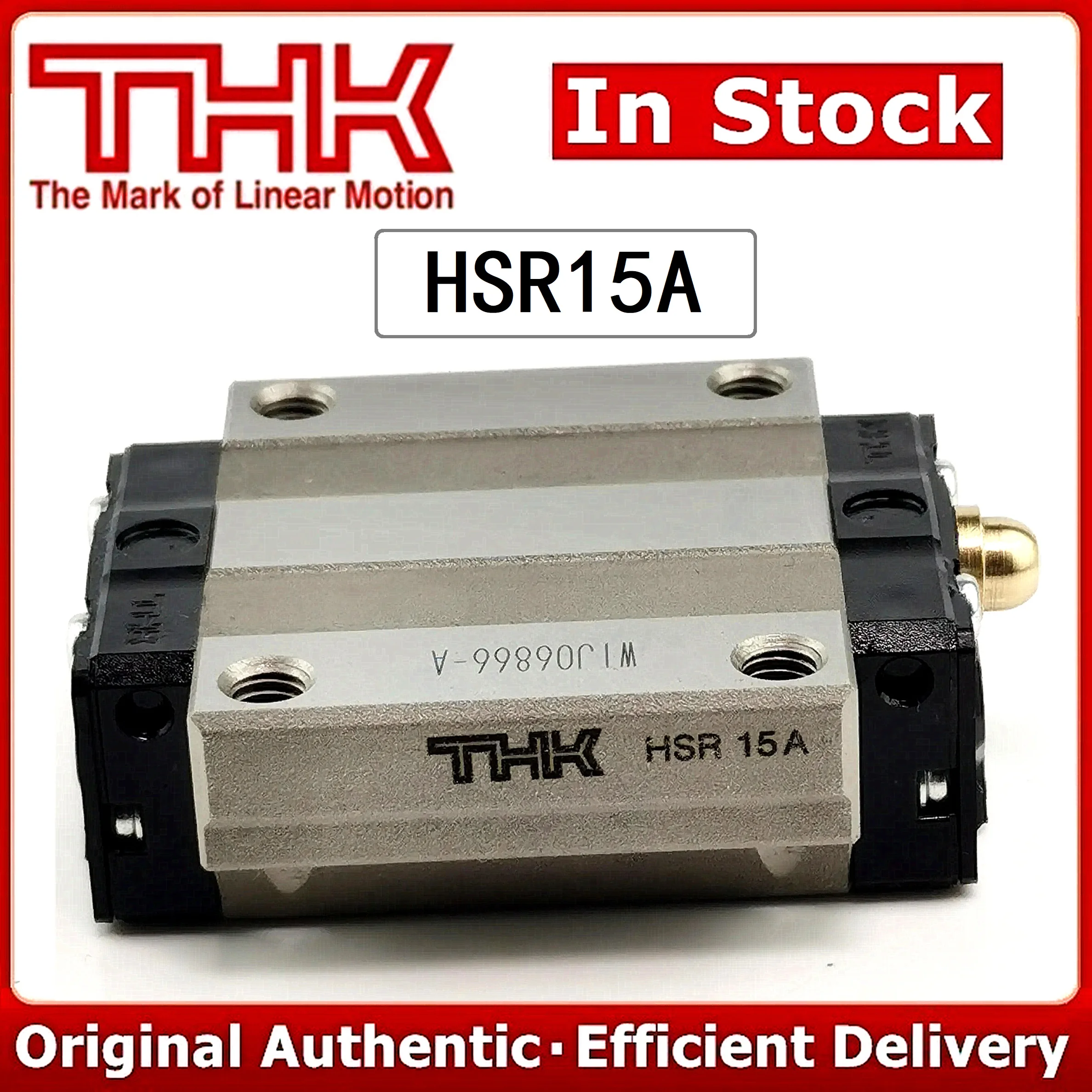 

THK Linear Guide Rail Slider HSR15A HSR 15A HSR15 HSR15A1UU HSR15A1SS GK Original Block Carriage