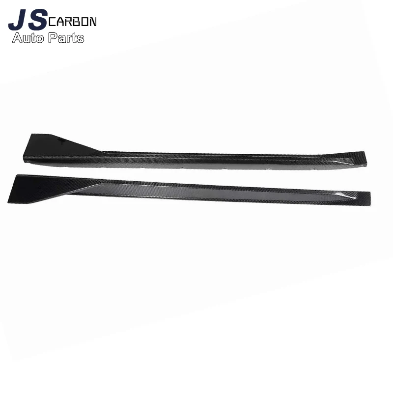 For BMW M3 M4 G80 G82 G83 2021+ Carbon Fiber Side Skirts Side bumper Splitters Side skirt Cupwings Winglets Canards auto parts