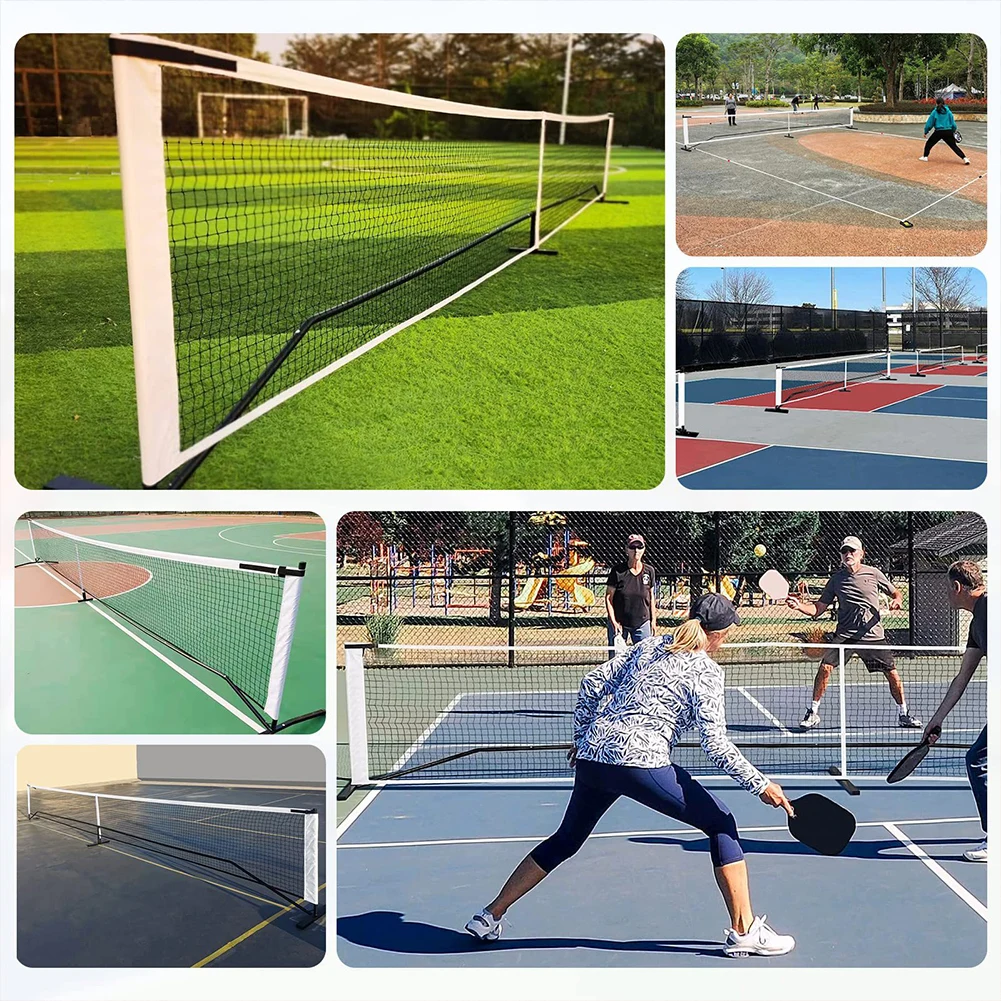 22x3ft Pickleball Practice Net Portable Pickleball Training Net Pickleball Replacement Net for Indoor/Outdoor Play