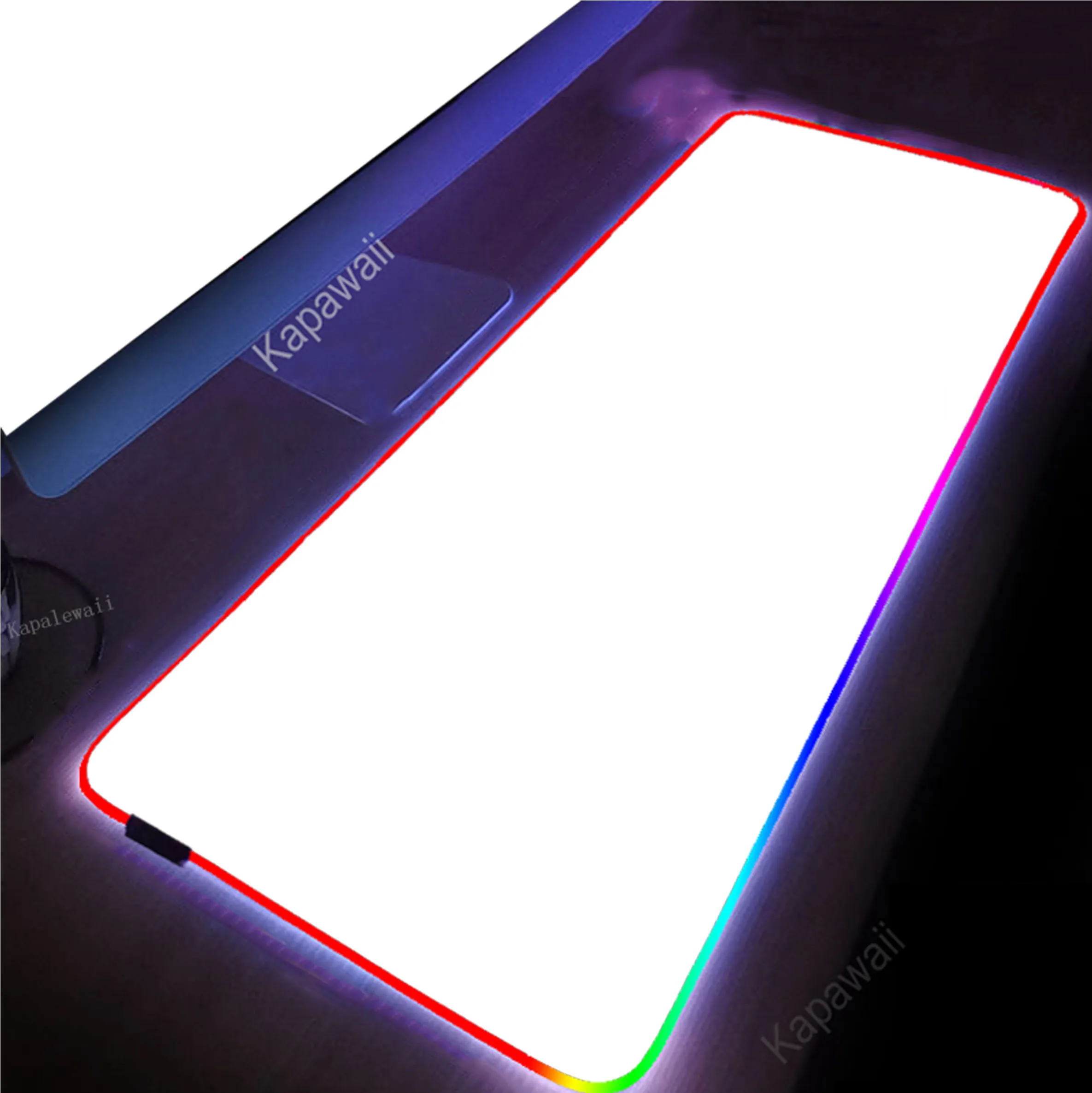 

Простой игровой коврик для мыши с RGB-подсветкой, большой коврик для мыши XXL, игровой коврик для мыши, офисный Настольный коврик, игровые коврики 900x400 мм