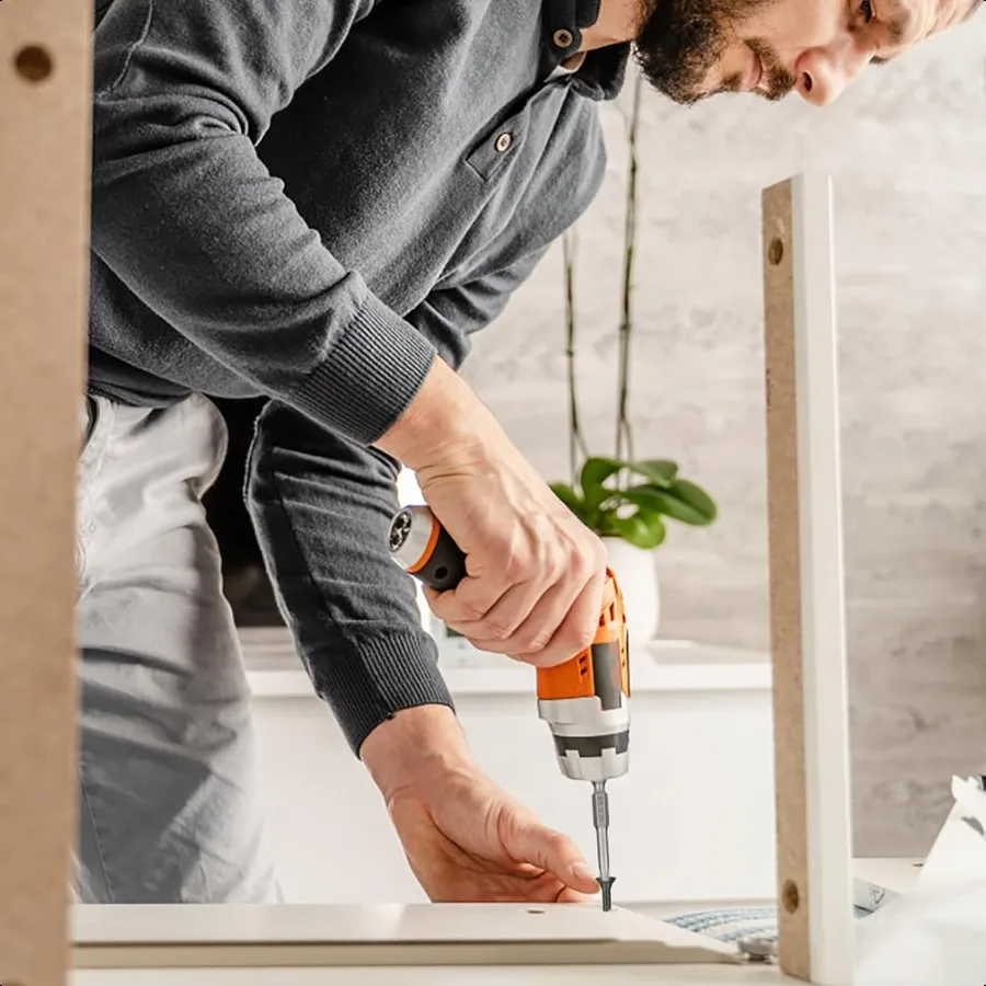 Viti da piano 8 x 2 Viti per legno a testa piatta T25 Star Torx Drive Verde 5 libbre