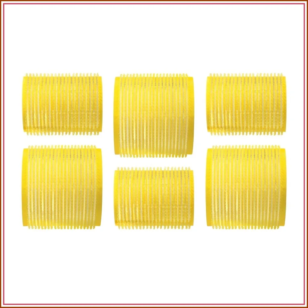 

Self-Grip Hair Rollers for Volume, 6 Pack Large & Medium No Heat Curlers