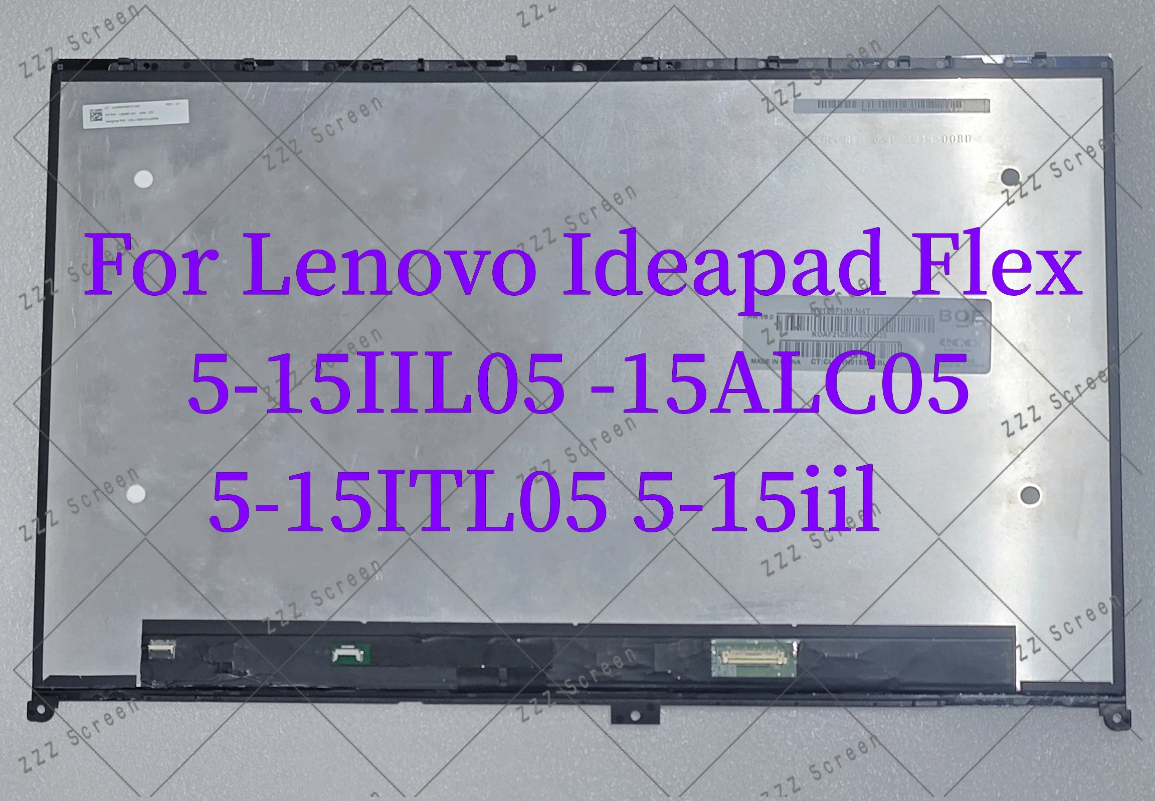 Imagem -02 - Conjunto de Tela Sensível ao Toque Lcd Lenovo Ideapad Flex 515iil05 5-15alc05 5-15itl05 5-15iil 05 5d10s39644 5d10s39643