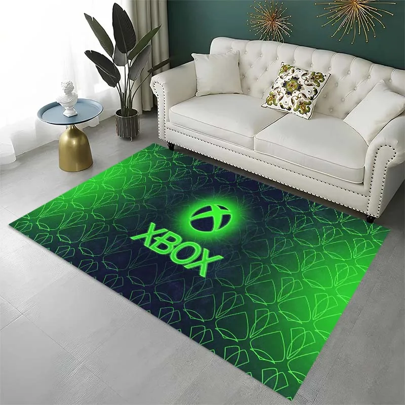 X-box game creative carpets living room bedroom home decor carpets children's game non-slip mats outdoor camping carpets gifts