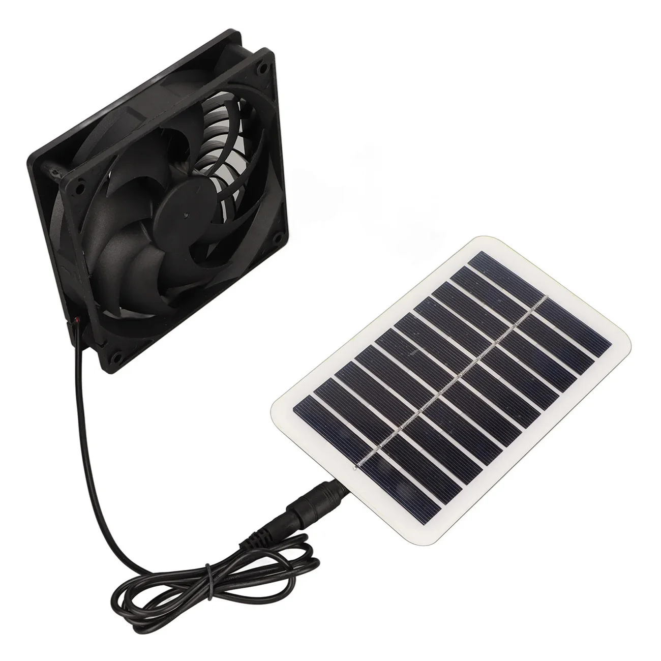 2026 Hot Sale Solar Exhaust Fan Solar Fan 2w Solar Panel Exhaust Fan Adapted To Chicken House Pet House Utility Room