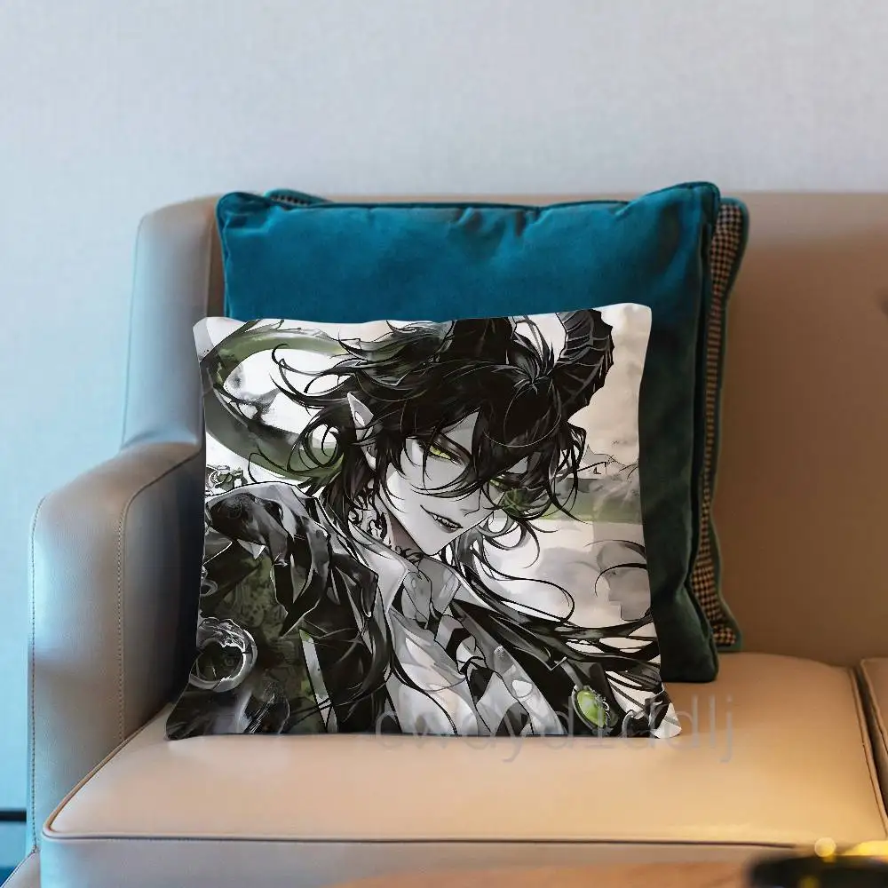 Cute T-Twist Wonderland Pillowcases Cute Funny Pillow Case For Wedding Party Home Decor Comfy Pillow Cover