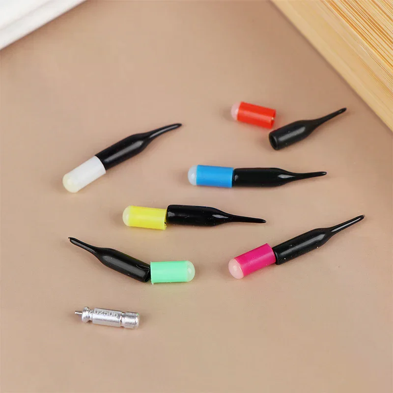 5Pcs Electric Fishing Float Tail LED Electronic Light Luminous Drifting LED Lamp Light Fishing Tackle Or 5Pcs 311 Battery