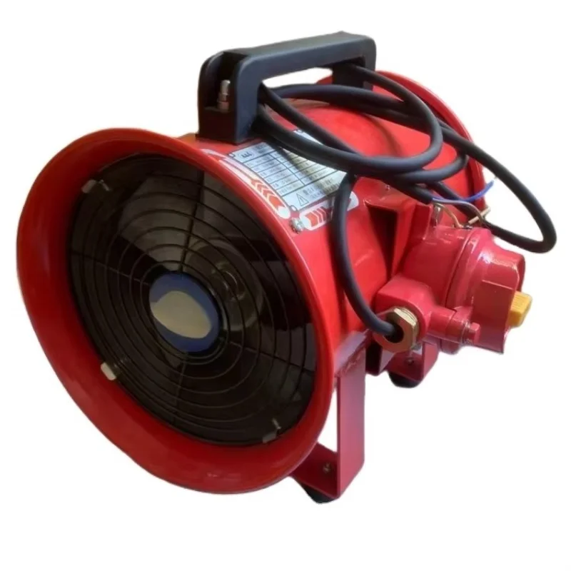

12 inch high speed portable blower portable ventilation axial air fan copper motor aluminum blade explosion-proof ventilation Bl