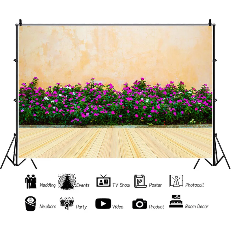 

Wedding Scene Arch Flower Photography Backdrops Props Flora Curtain Valentine's Day Decors Theme Photo Studio Background FL-17