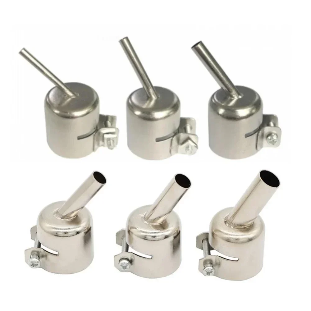 

45 Degree Silver Stainless Steel Welding Nozzles For Soldering Rework Station 5 Degree Nozzle Sleeve Welding Nozzle