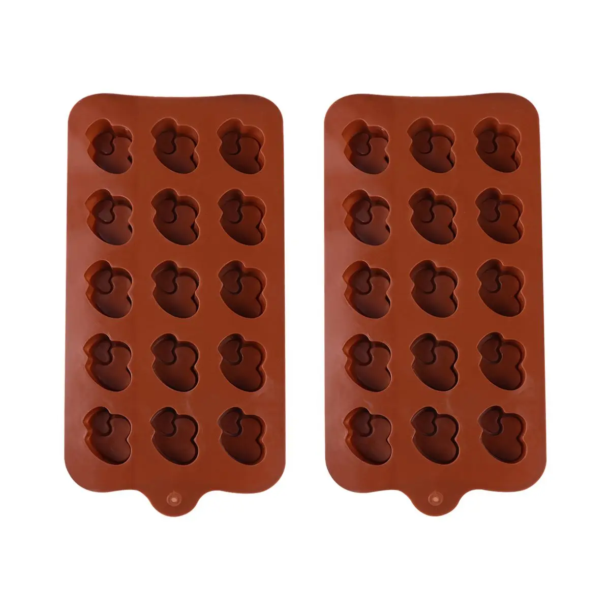 

2 PCS Baking Molds for Chocolate Candy Making Cake Shapes Number Candies Cookie Mould Sweets