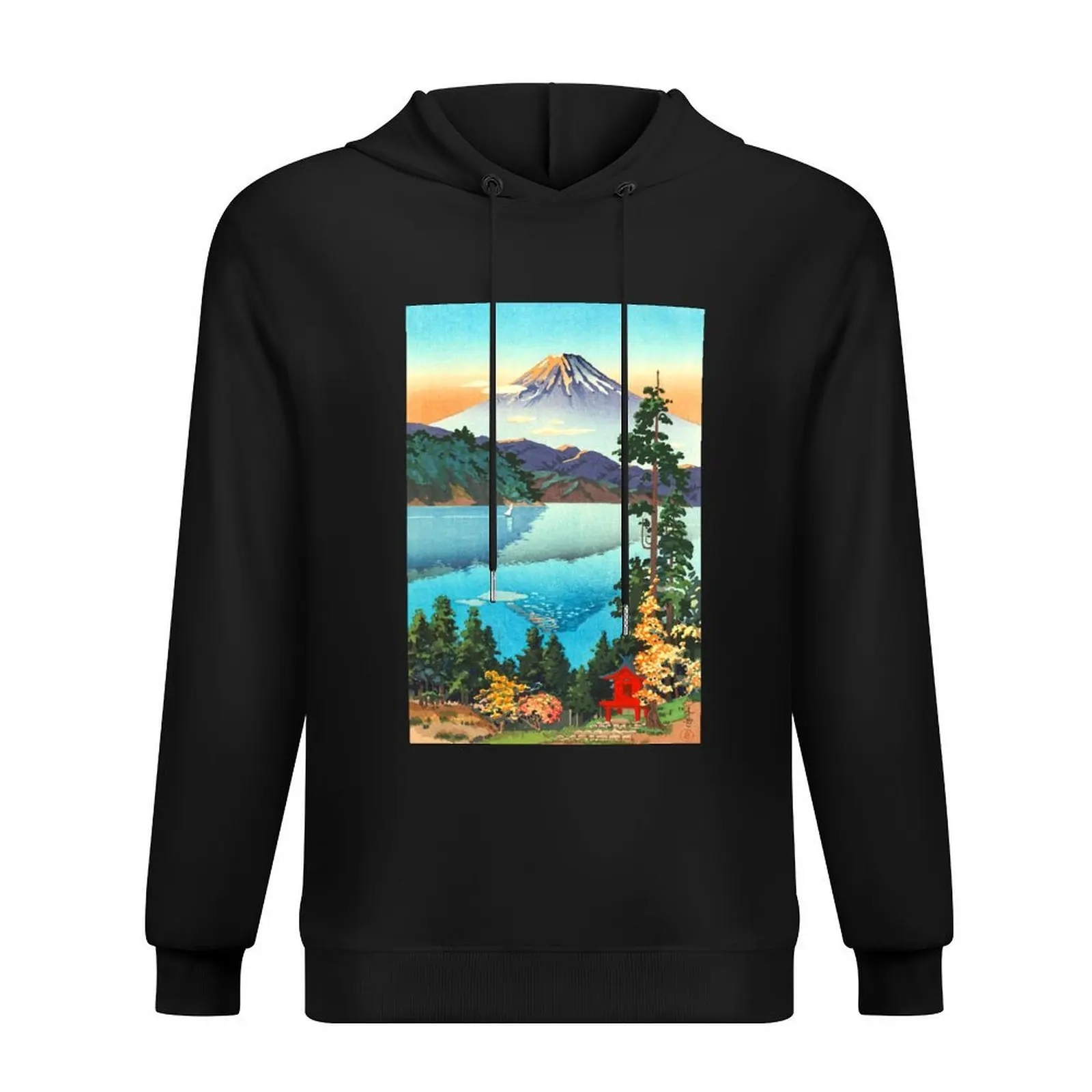 

Tsuchiya Koitsu - Lake Ashi in the Hakone Hills Hoodie men's clothes men clothing men's sweat-shirt graphic hoodies