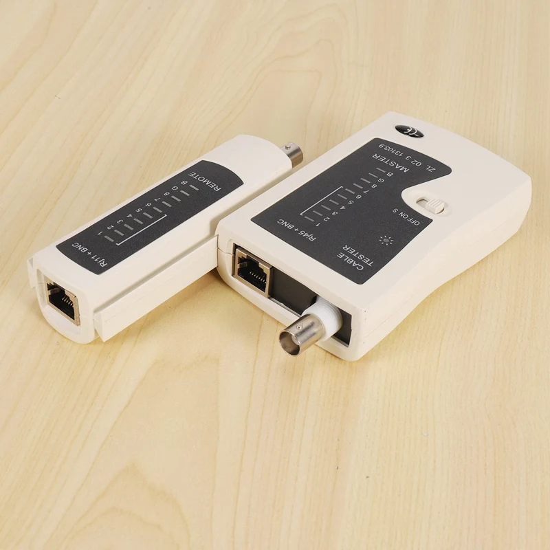 Imagem -04 - Cabo de Rede Ethernet Testador Lan Rj45 Bnc Ferramenta de Teste Coax Sinal Lan Tester