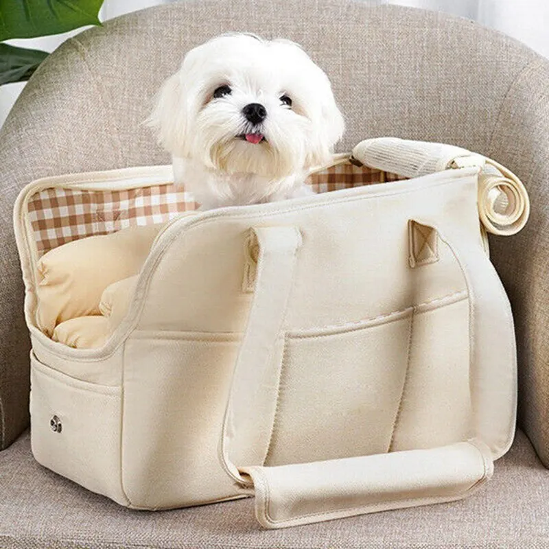 

Portable Pet Dog Carrier Shoulder Handbag Travel Handbag for Small Dogs Cats Pet Sling Carrier Easy to Carry Dog Carrier Bag